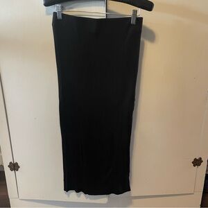 Cotton Citizen Black Melbourne Midi Skirt NWOT Size M